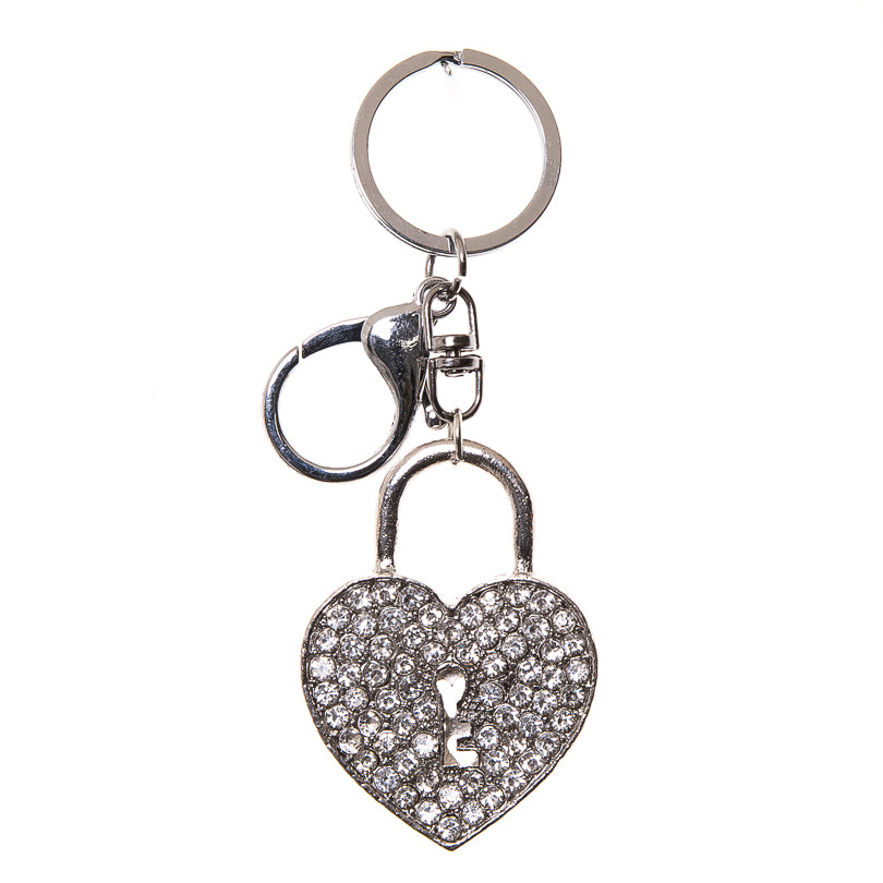 Metal Keychains - LA7 ONLINE Heart lock Keychain
