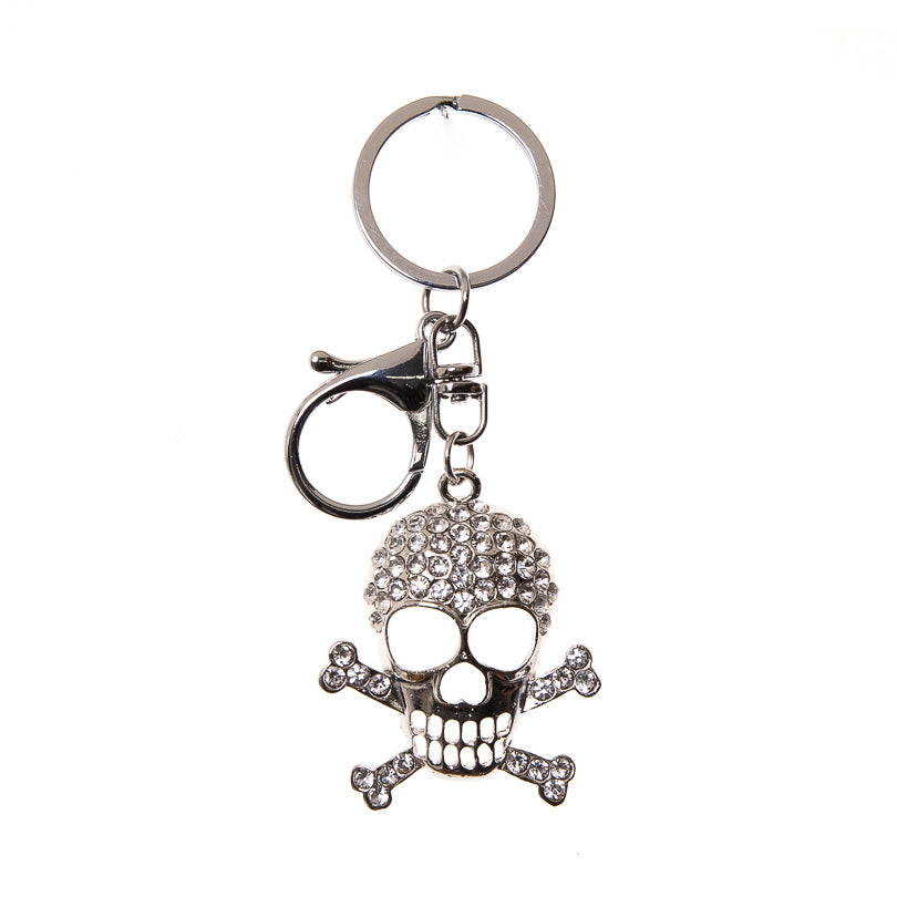 Metal Keychains - LA7 ONLINE Skull keychain