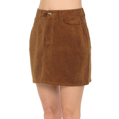 Corduroy Mini Skirt - LA7 ONLINE