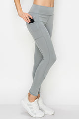 Everyday Wear Pocket Legging - LA7 ONLINE Light Grey / S/M