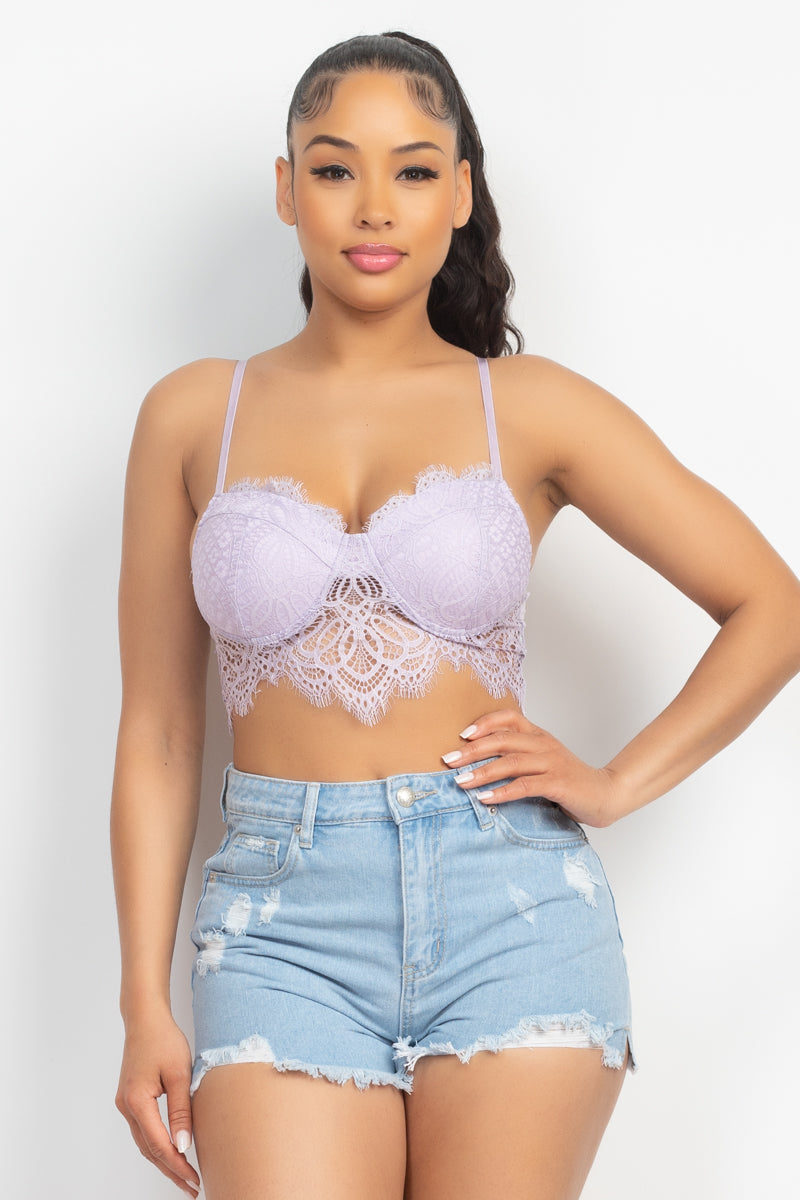Lace Padded Bralette
