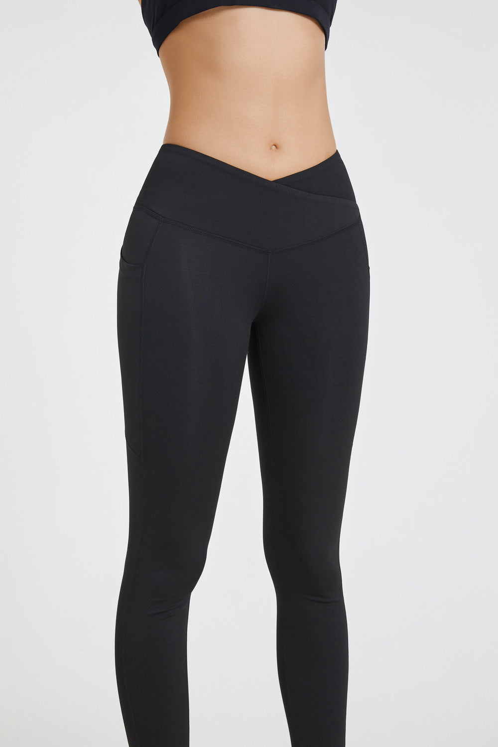 Crossover Athletic Legging, Olive - MECO7