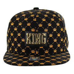 King 3d Gold/Black Cap - LA7 ONLINE One Size / Black