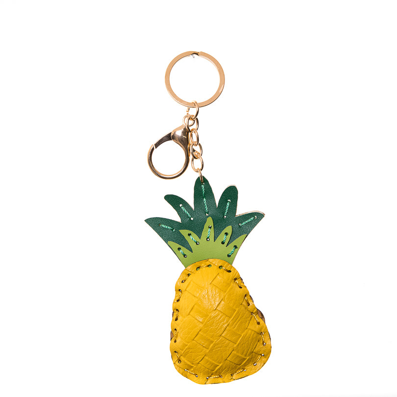 Metal Keychains - LA7 ONLINE Stuffed pineapple keychain