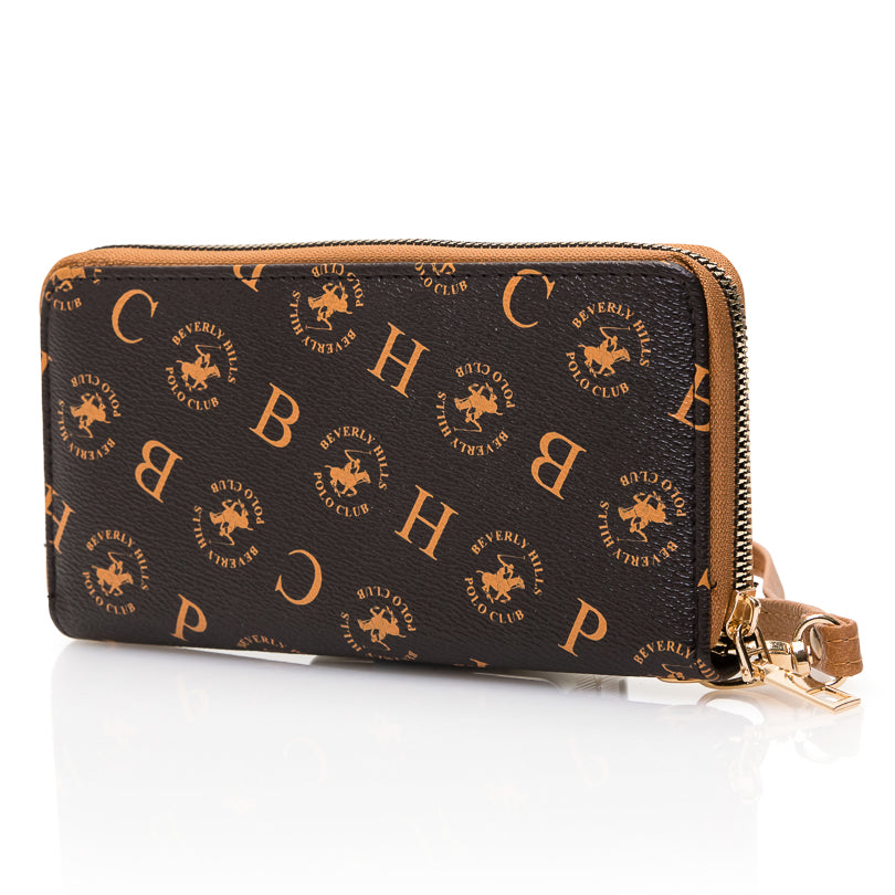 Beverly Hills Polo Club Letter Logo Long Wallet